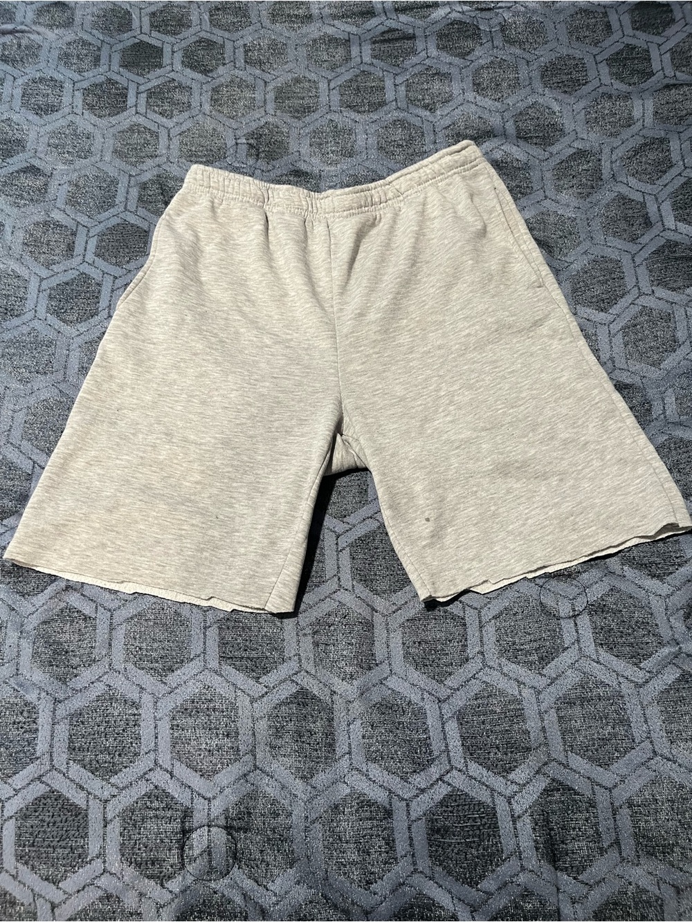 refuge Light Gray Athletic Lounge Shorts